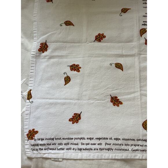Pumpkin Spice Muffins Recipe Flour Sack Towel Cotton Kitchen Kay Dee Designs - Picture 4 of 8